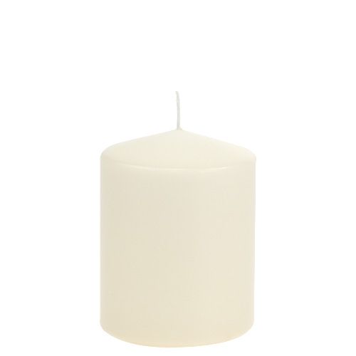 Article Bougie pilier 130/100 crème 4 pcs