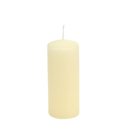 Bougie pilier 150/60 crème 8pcs