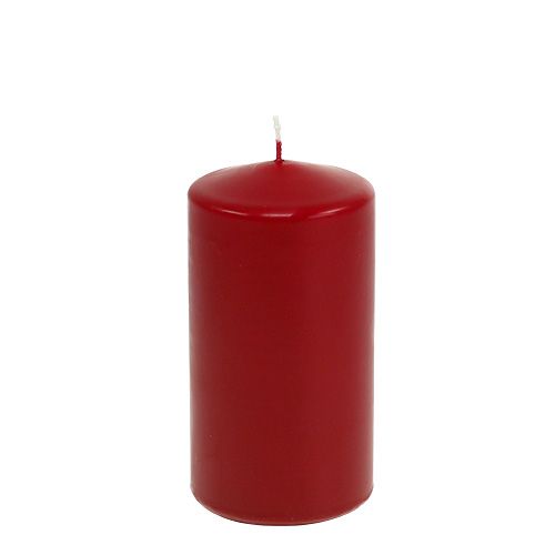 Article Bougie pilier 150/80 vieux rouge 6pcs