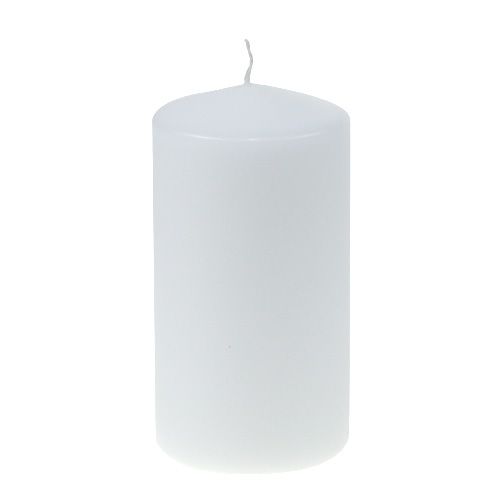Floristik24 Bougie pilier 150/80 blanc 6 pcs
