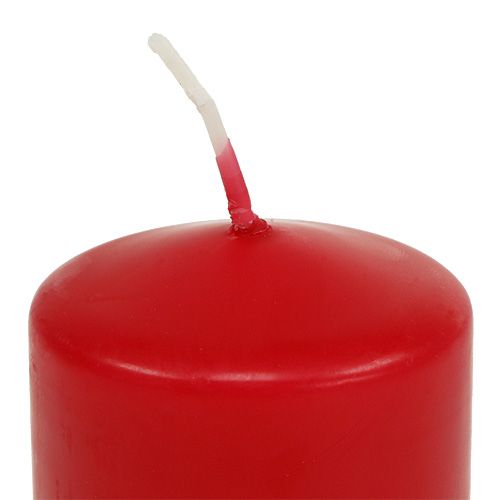 Article Bougie pilier 70/60 rouge 16 pcs