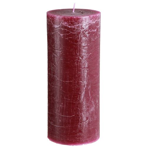 Article Bougies piliers colorées à travers des bougies Berry 85×200mm 2 pcs
