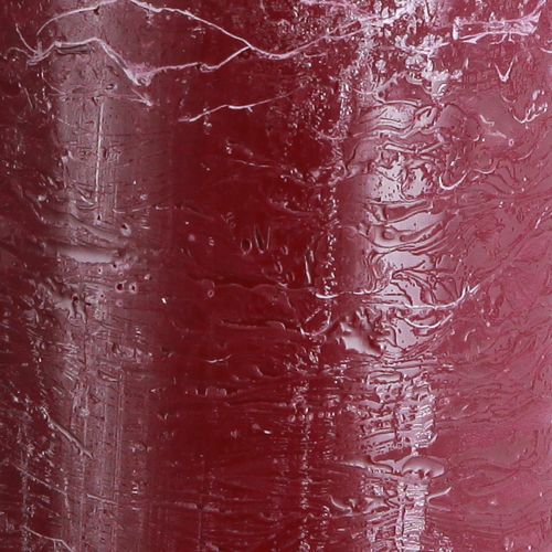 Article Bougies piliers colorées à travers des bougies Berry 85×200mm 2 pcs