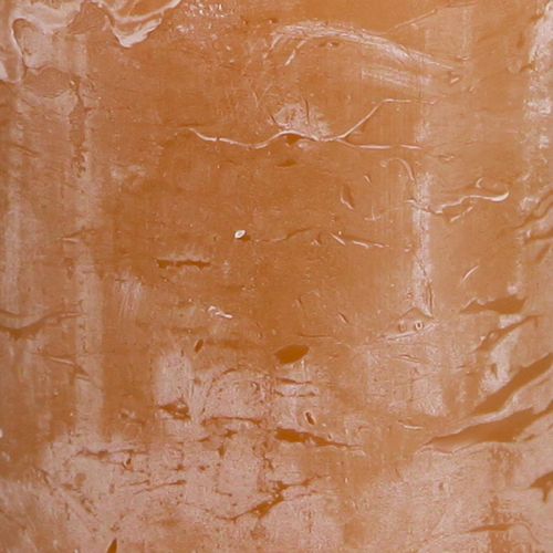 Article Bougies piliers bougies caramel couleur unie 60x100mm 4 pcs