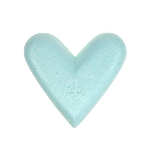 Coeur en polystyrène 20cm 2pcs