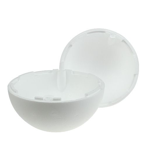 Article Boule en polystyrène Ø30cm blanche