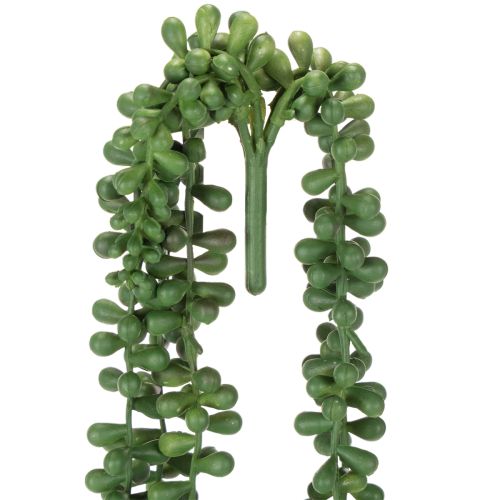 Kunstpflanze Guirlande Suspendue Succulente 80 cm Vert | Floristik24.fr