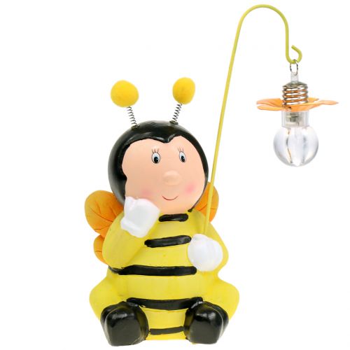 Floristik24 Abeille décorative avec lumière H21cm