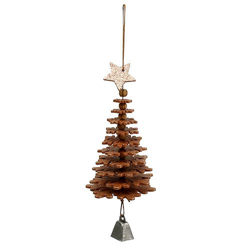 Sapin de Noël à suspendre, Décorations de Noël, Décorations de sapin de Noël cuivre H12cm 29cm