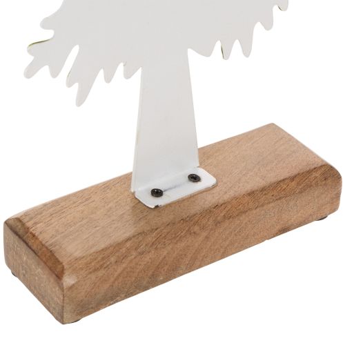 Sapin décoratif en métal sur
