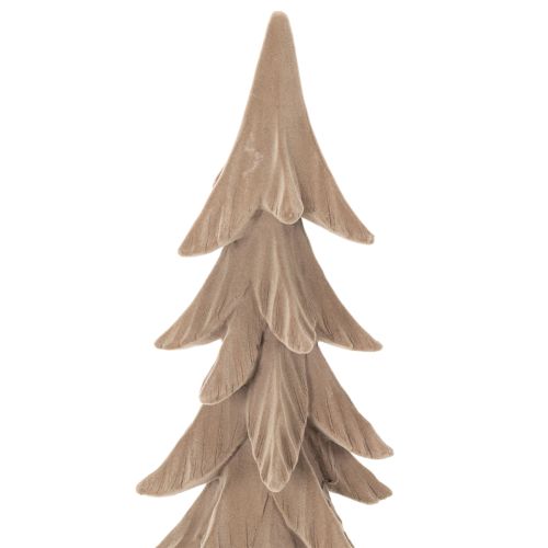 Sapin décoratif floqué en
