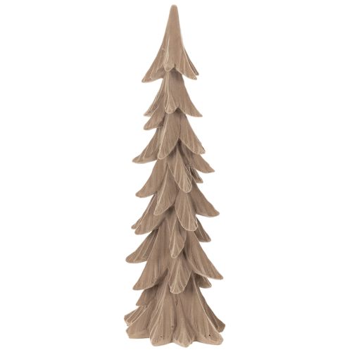 Sapin décoratif floqué en