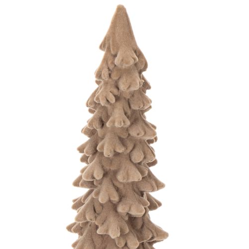 Sapin décoratif floqué en