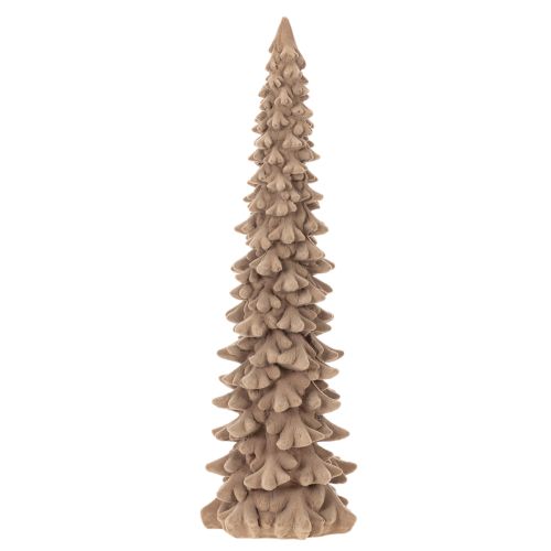 Sapin décoratif floqué en