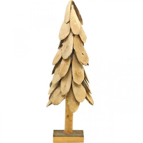 Floristik24 Déco sapin de Noël en bois sapin de Noël rustique H55cm