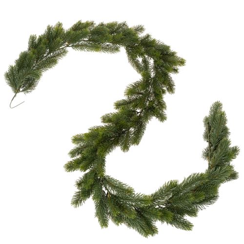 Guirlande de Sapin Artificielle Verte 180 cm pour Décoration de Noël | Floristik24.fr