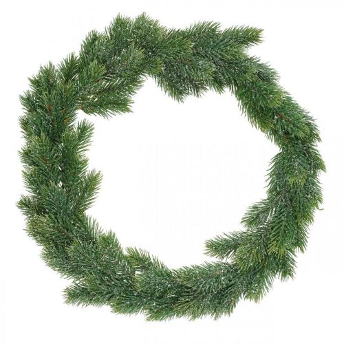 Floristik24 Guirlande de sapin décoration murale artificielle vert Noël, glacé Ø45cm