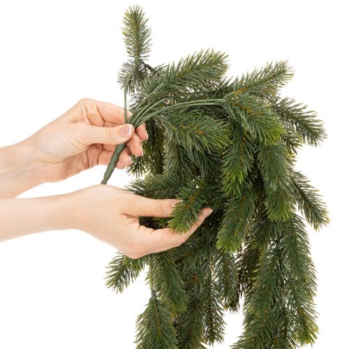 Branche de sapin artificielle 108 cm pour décoration de Noël | Floristik24.fr
