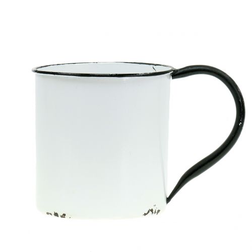 Floristik24 Coupe jardinière en métal vintage H13,5cm Ø15cm