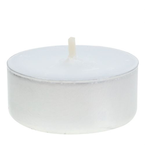 Floristik24 Bougies chauffe-plats avec coques en alu Ø 4 cm 50 p.