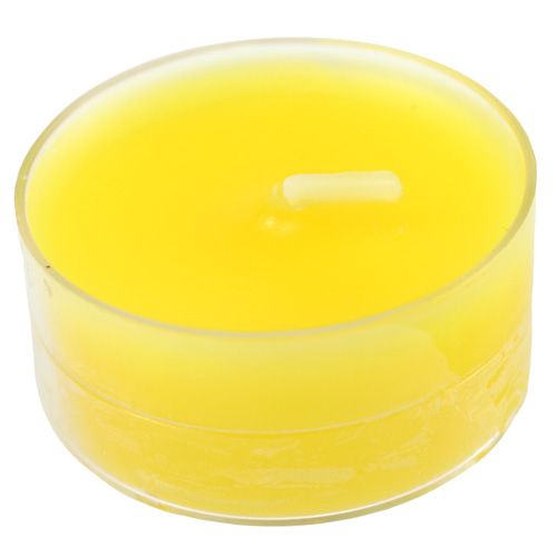 Article Bougies chauffe-plat jaune 18pcs