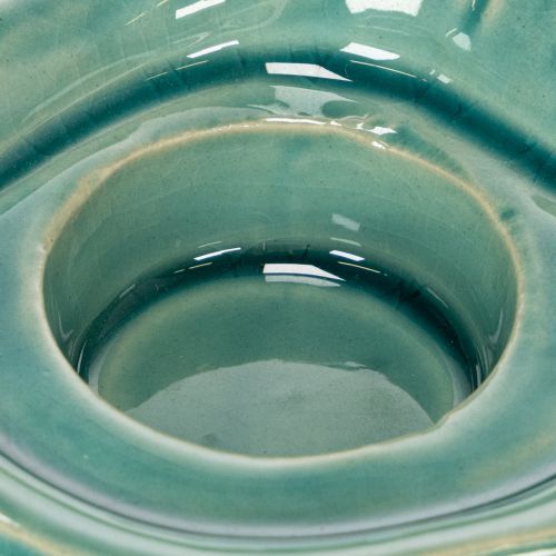 Article Porte-bougie chauffe-plat en forme de coquillage, décoratif, pour table, salle de bain ou salon, 16 cm