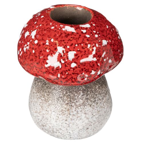 Champignon décoratif, amanite tue-mouches, porte-bougie chauffe-plat pour décoration de table, 9 cm acheter | Floristik24.fr