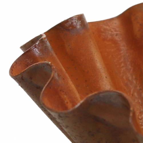 Bol décoratif, aspect plat de cuisson, grille inox Ø12,5cm H4cm