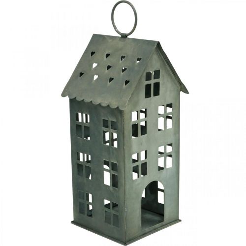 Floristik24 Photophore Lichthaus Photophore en métal H31,5cm