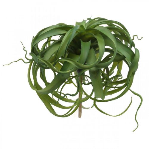 Tillandsia Plante verte artificielle à coller Large Green Ø40cm