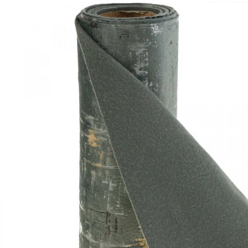 Article Chemin de table gris chemin de table décoration de table polyester L250cm W20cm