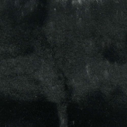 Floristik24 Chemin de table fausse fourrure noir Bande décorative fourrure 15×200cm