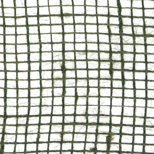 Chemin de table jute ruban de jute ruban de table vert olive W15cm L10m