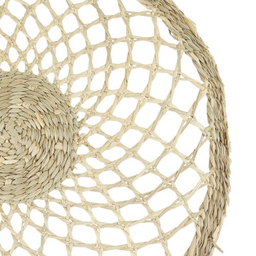 Floristik24 Set de table jonc de mer rond tressé décoration été pour table Ø38cm