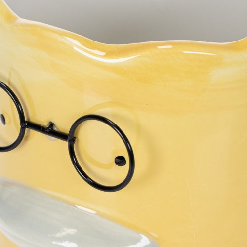 Article Vase cylindrique décoratif en céramique en forme de canard, 13 cm, lot de 2.