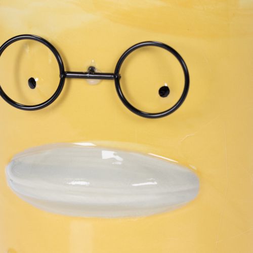 Article Vase cylindrique décoratif en céramique en forme de canard, 13 cm, lot de 2.