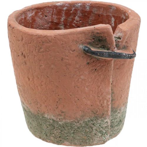 Floristik24 Cache-pot béton pot terre cuite Ø13cm H13cm