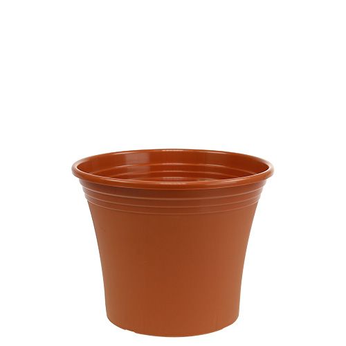 Pot « Irys » plastique terre cuite Ø15cm H13cm 1 pce