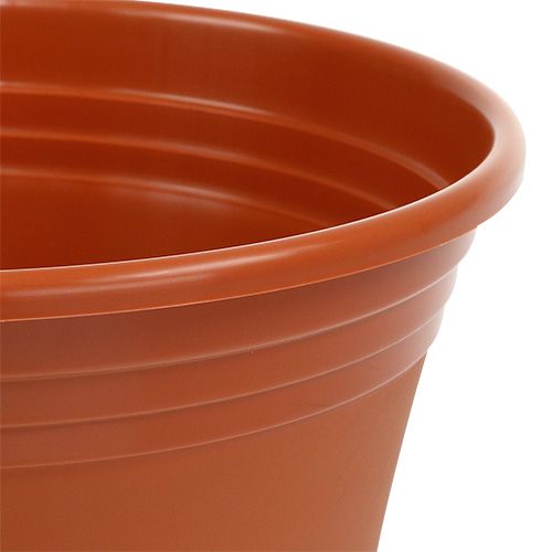 Article Pot "Irys" plastique terre cuite Ø15cm - 43cm 1 pc