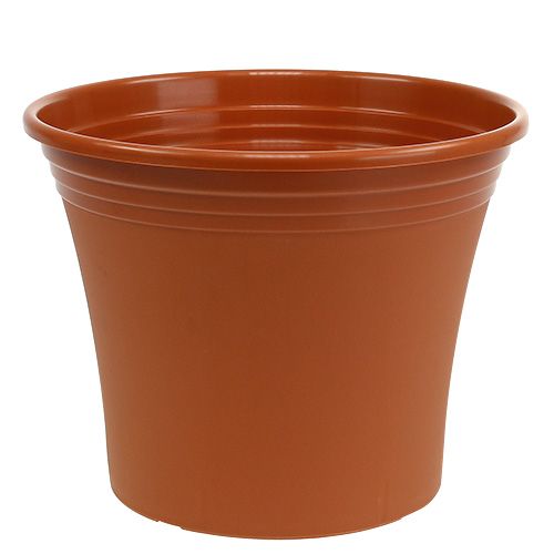 Floristik24 Pot « Irys » plastique terre cuite Ø38cm H31cm 1 pce