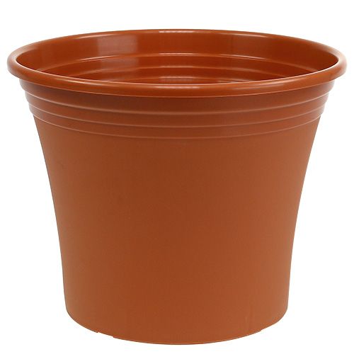 Floristik24 Pot « Irys » plastique terre cuite Ø43cm H35cm 1 pce