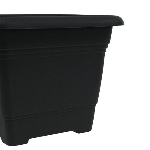 Floristik24 Pot &quot;Nora&quot; 28cm x 28cm H22cm anthracite, 1p
