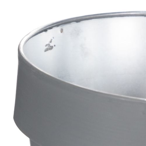 Article Pot de fleurs à motif délicat de fleurs sauvages, idéal pour un balcon ou une terrasse, 15 cm, lot de 3