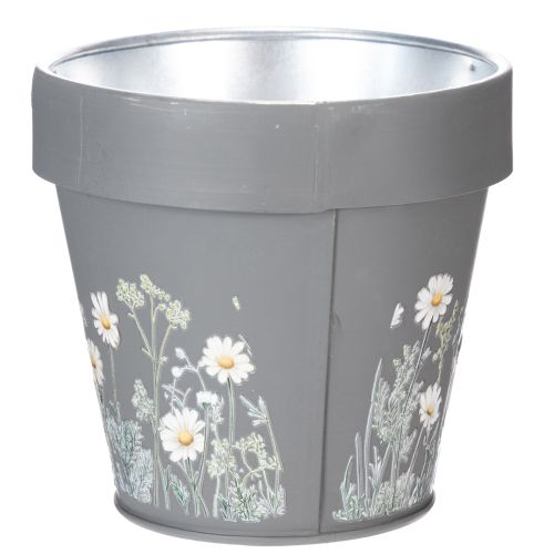 Article Pot de fleurs à motif marguerite pour une décoration intérieure élégante, 11 cm, lot de 4