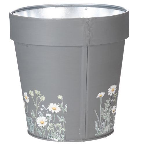 Article Pot de fleurs à motif floral pour une décoration intérieure moderne et un balcon estival, 13 cm, lot de 4