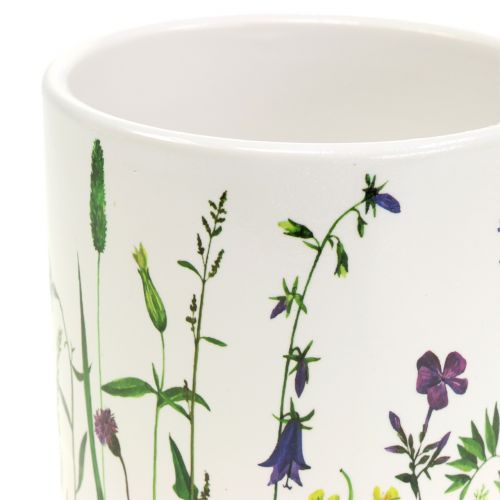 Floristik24 Pot de fleurs design Ø12 / 10 / 8cm lot de 3