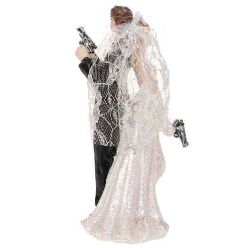 Figurine de mariés pour gâteau, 15,5 cm | Floristik24.fr