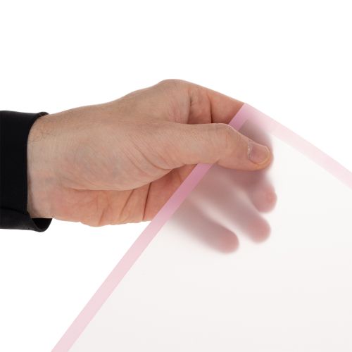 Film floristique rose imperméable découpée 57 cm pour bouquets – Lot de 20 pièces | Floristik24.fr