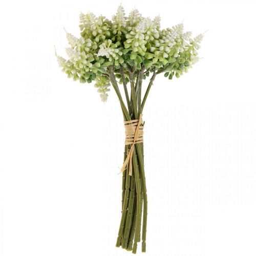 Article Jacinthe de raisin jacinthe artificielle blanche 28cm 12pcs en botte