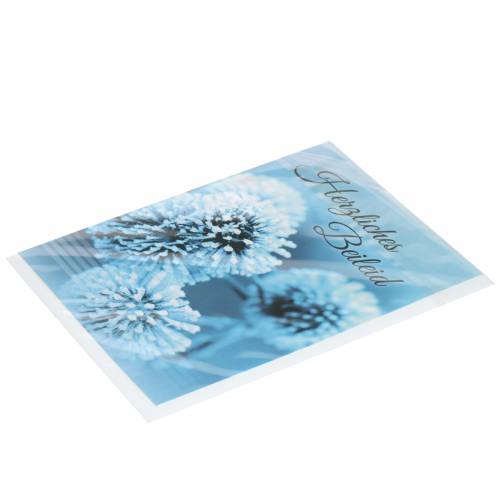 Carte + enveloppes sincères condoléances x 12 - grossiste fleuriste